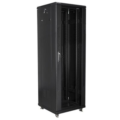 Szafa RACK LANBERG 19" 37U  FF01-6637-12B 600 x 600 mm, Stojąca Czarny