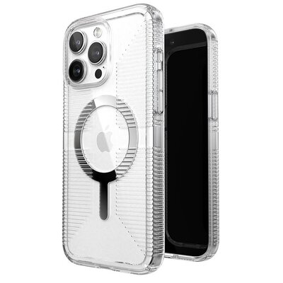 Etui SPECK Gemshell Grip MagSafe do Apple iPhone 15 Pro Max Przezroczysty