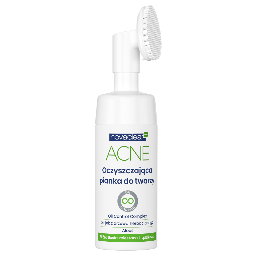 Novaclear Acne oczyszczająca pianka do twarzy, 100 ml