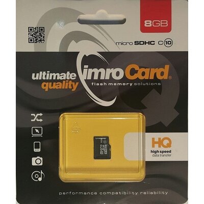 Karta pamięci IMRO microSDHC 8GB