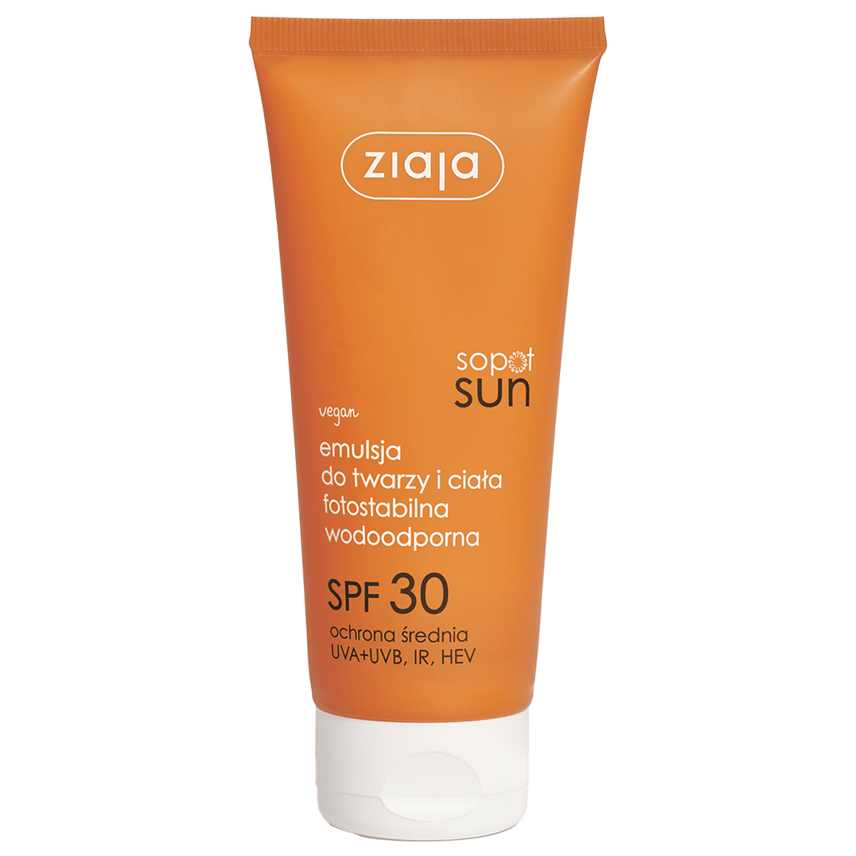 Ziaja Sopot Sun ochronna emulsja z filtrem SPF30 do twarzy i ciała, 100 ml