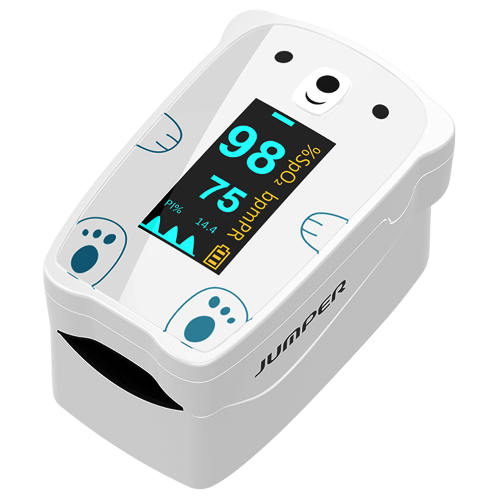 Jumper JPD-500H medyczny pulsoksymetr napalcowy dla dzieci, 1 opak.