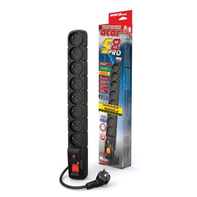 Listwa ACAR S8 Pro FA S8PCZ5M (5 m) Czarny