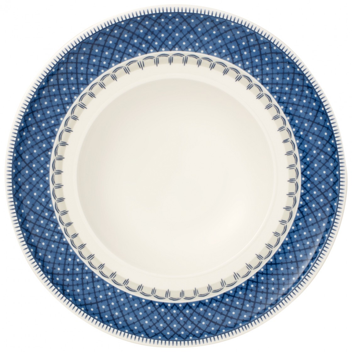 Villeroy&Boch - Talerz głęboki 25cm Casale Blu