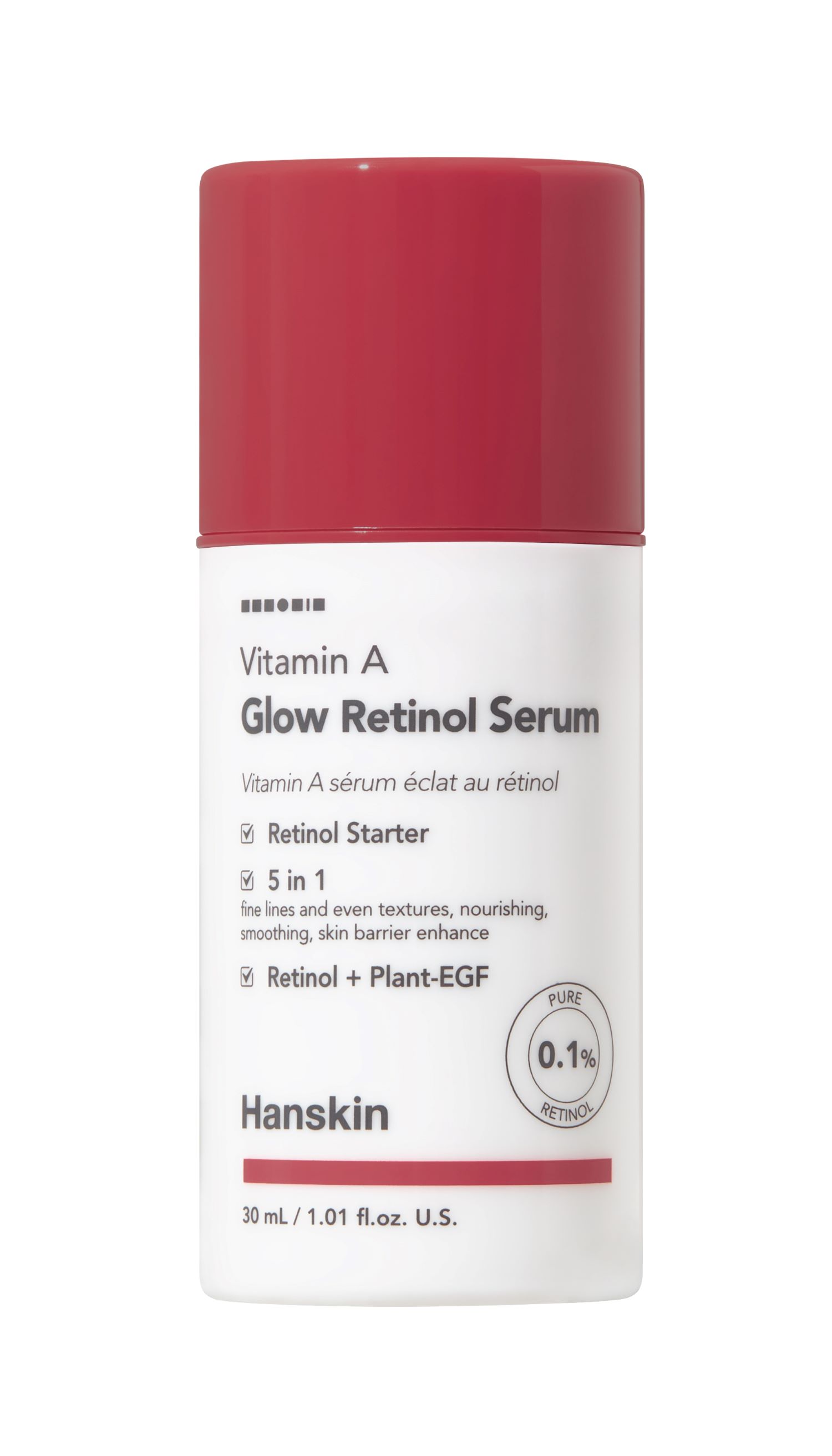 Hanskin Vitamin A rozświetlające serum z retinolem, 30 ml