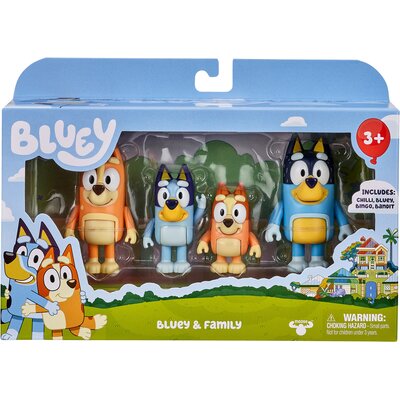 Zestaw figurek BLUEY Rodzinka BLU13009