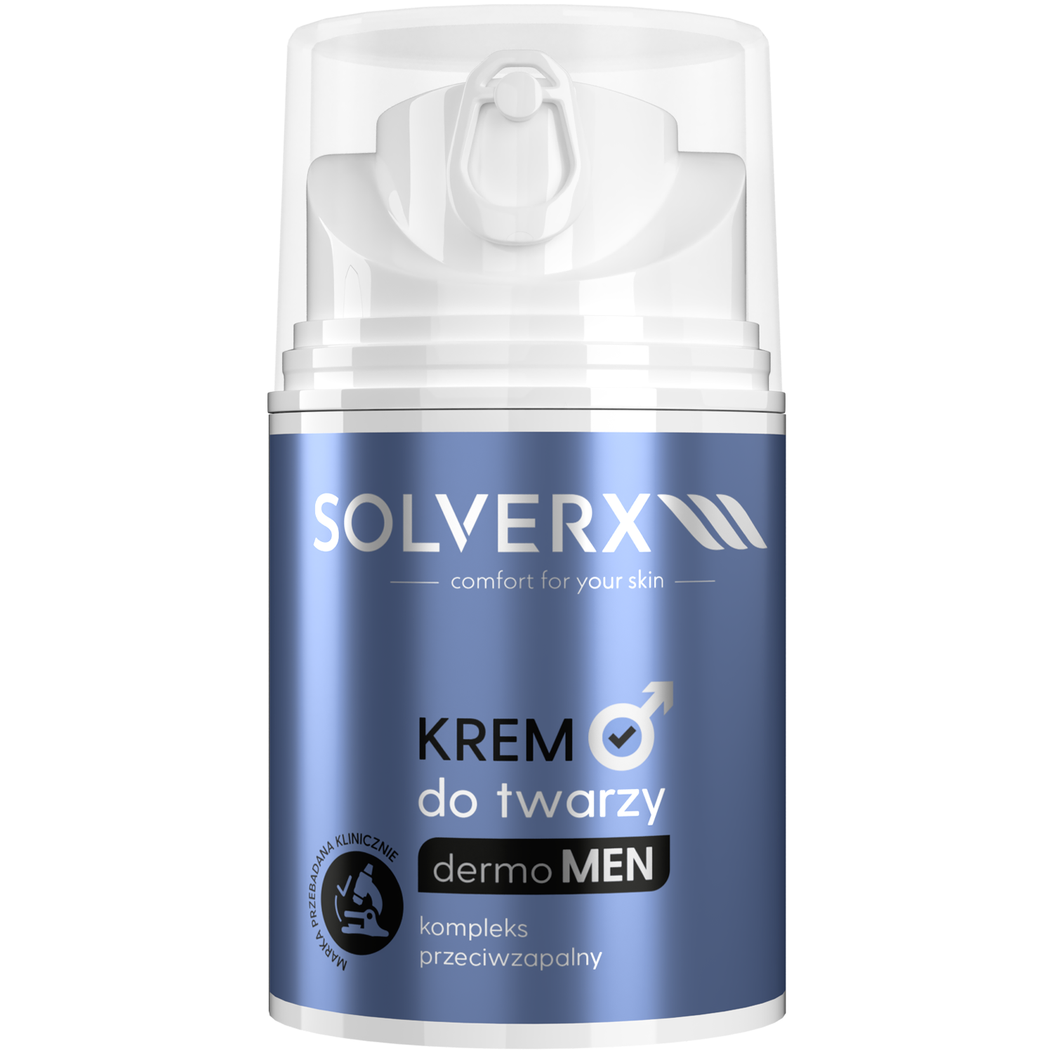 Solverx Dermo Men krem do twarzy, 50 ml
