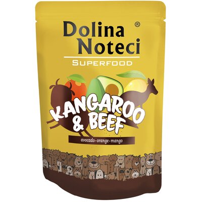 Karma dla psa DOLINA NOTECI Superfood z kangurem i wołowiną 300 g