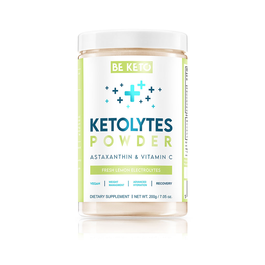 Be Keto suplement diety keto elektrolity w proszku, świeża limonka, 200 g