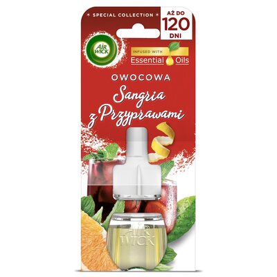 Wkład do odświeżacza powietrza AIR WICK Owocowa Sangria z przyprawami 19 ml