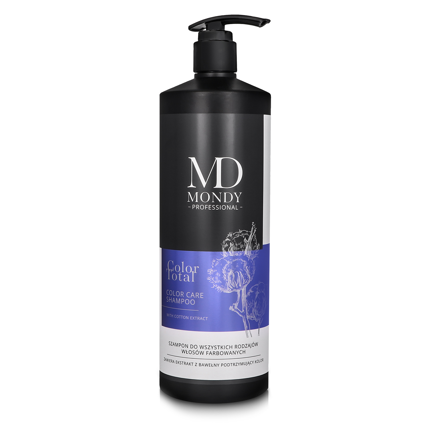 Mondy Color Total szampon do włosów farbowanych, chroniący kolor, 1000 ml