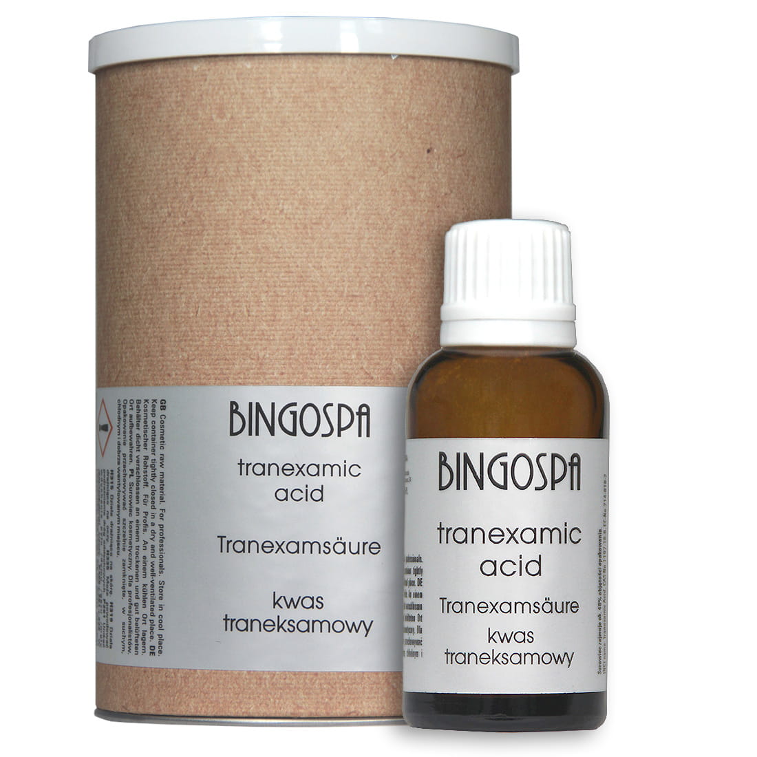 Bingospa surowiec kosmetyczny - kwas traneksamowy 100 % do twarzy, 10 g