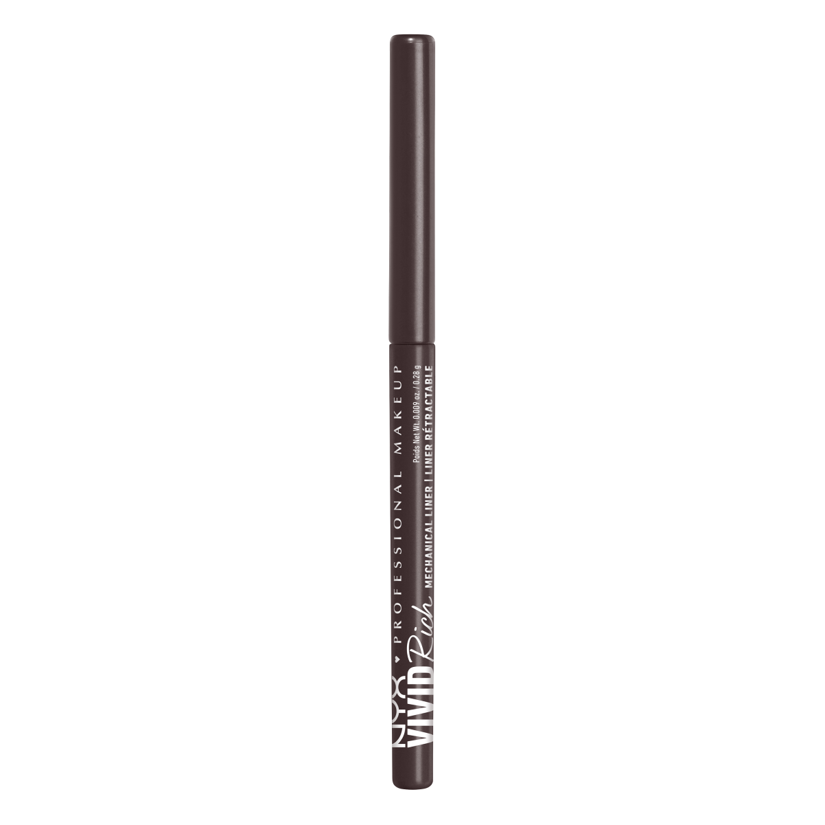 NYX Professional Makeup Vivid Rich automatyczny eyeliner do powiek smokin' topaz, 0,28 g
