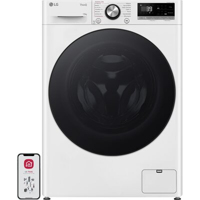 Pralka LG F4W1372YW 13kg 1400rpm SteamSpa TurboWash™360 Smart ThinQ