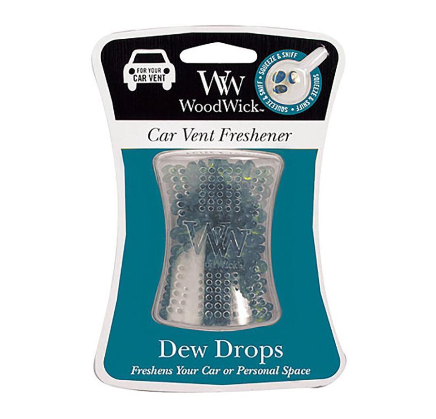 WoodWick - Odświeżacz do samochodu Dew Drops