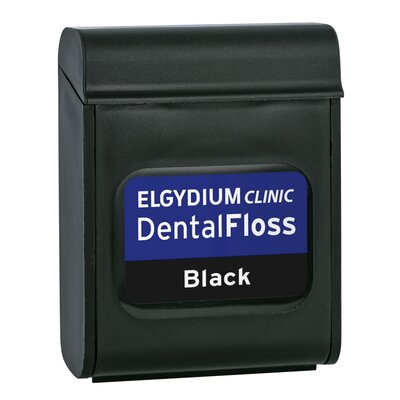 Nić dentystyczna ELGYDIUM Denta lFloss Czarna 50m