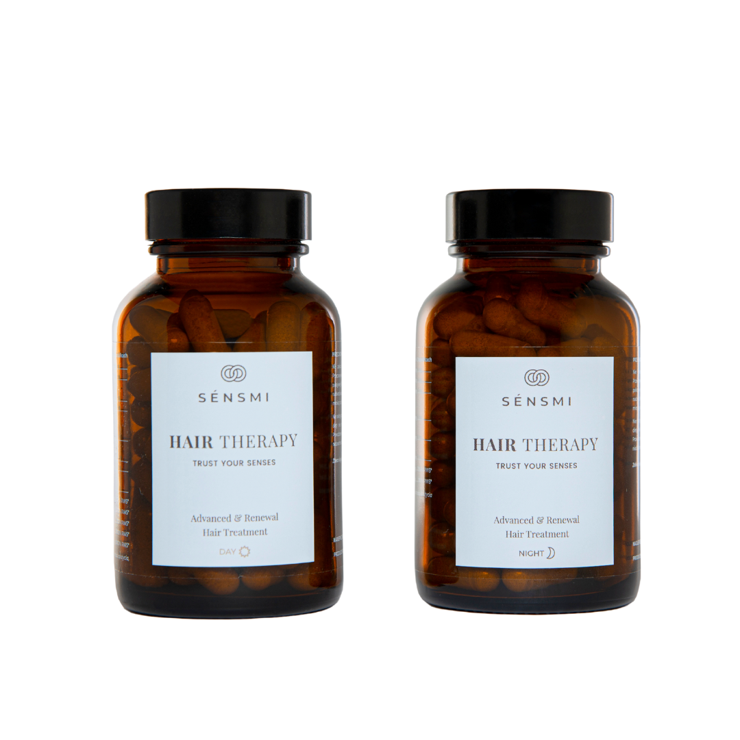 Sensmi Hair Therapy suplement diety wzmacniający włosy, hamujący ich nadmierne wypadanie i odżywiający skórę głowy - terapia na miesiąc, 2x60 kaps....
