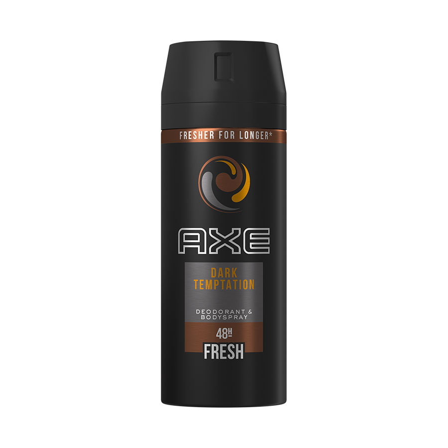 Axe Dark Temptetion Dezodorant w aerozolu dla mężczyzn, 150 ml