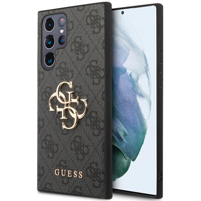Etui GUESS Hard Case 4G Big Metal Logo do Samsung Galaxy S23 Ultra Szary