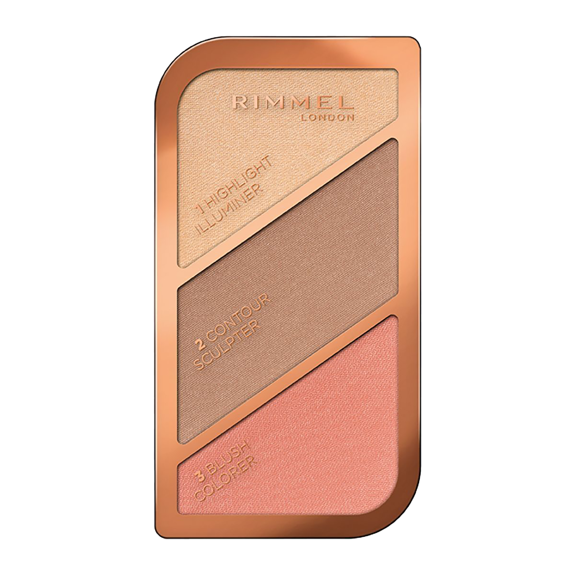 Rimmel Kate Sculpting Paletka do konturowania twarzy 002 Coral Glow, 18,5 g