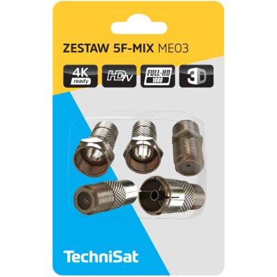 Zestaw antenowy TECHNISAT ME03 1xGN 1xWT 2xF 1xFF