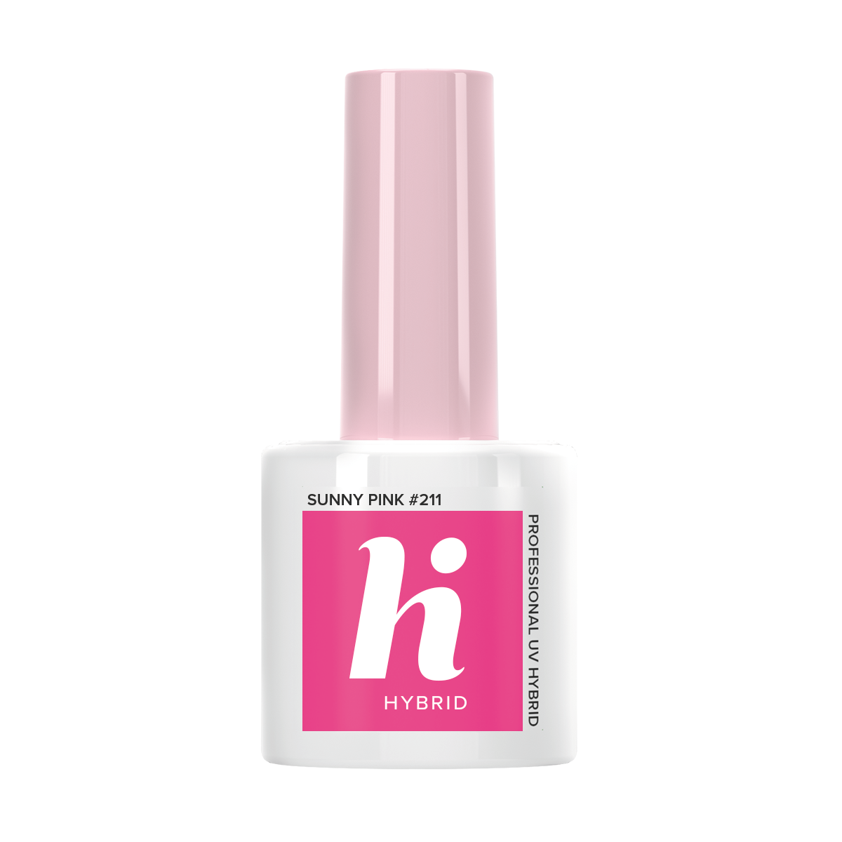 Hi Hybrid lakier hybrydowy do paznokci 211 sunny pink, 5 ml