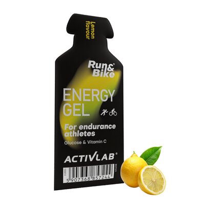 Żel energetyczny ACTIVLAB Run&Bike Energy Gel Cytrynowy (40 g)