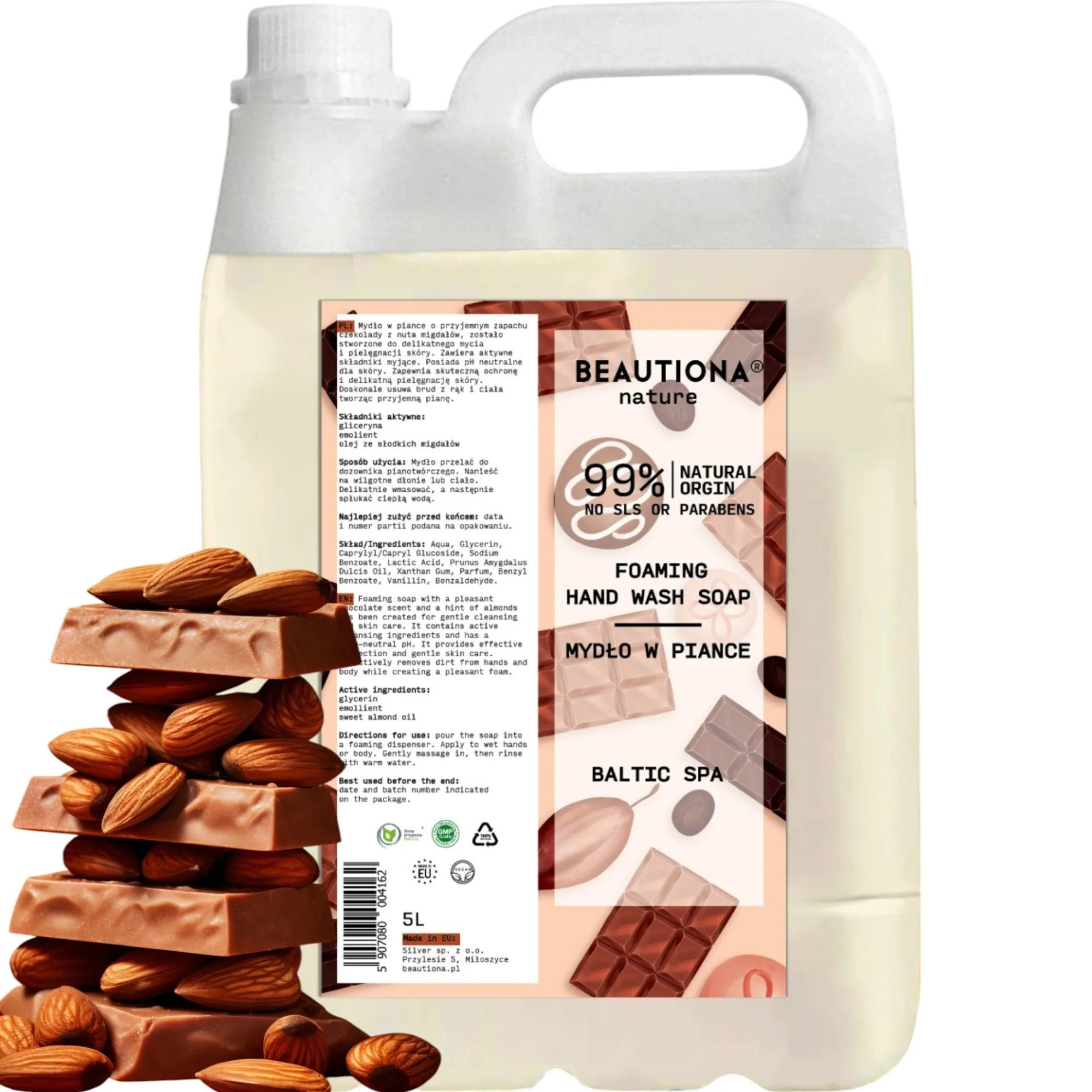 Beautiona mydło w piance Baltic Spa, 5 l