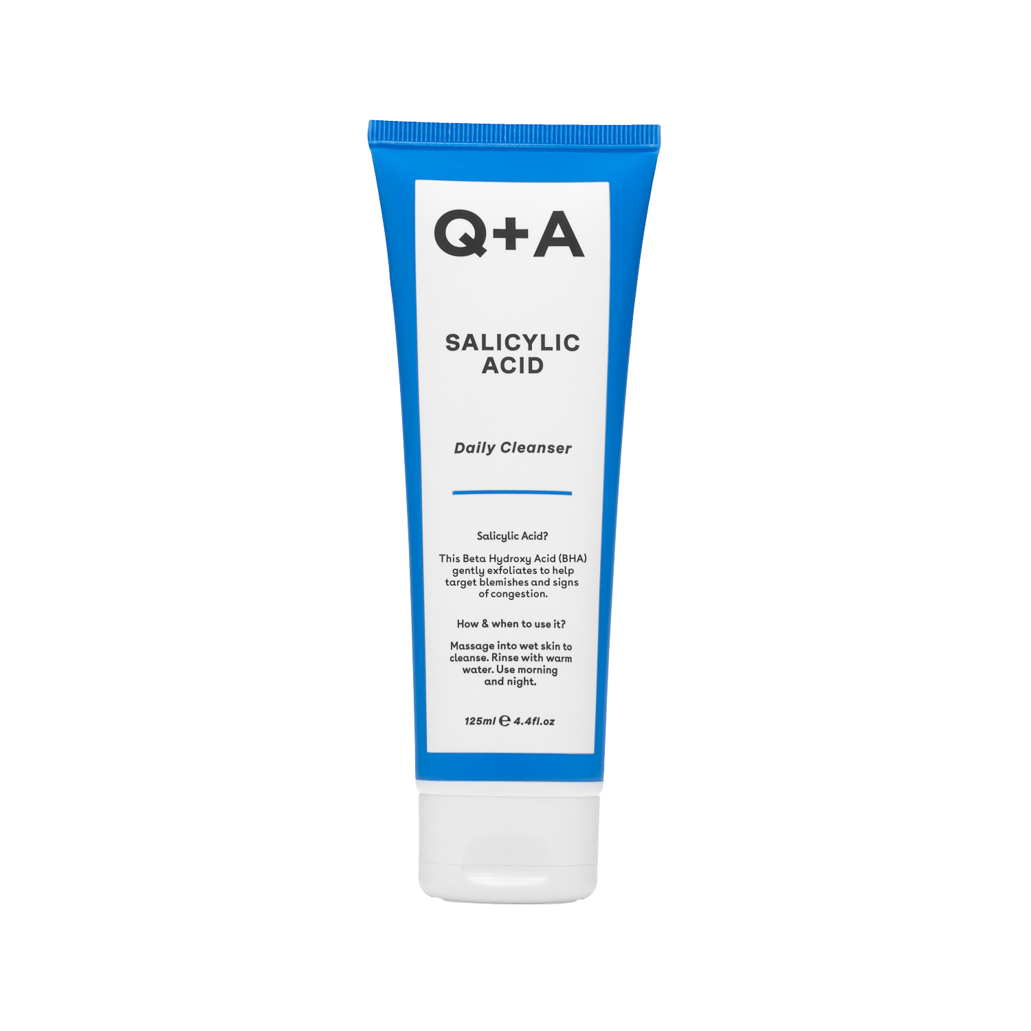 Q+A Salicylic Daily Cleanse żel z kwasem salicylowym do mycia twarzy, 125 ml