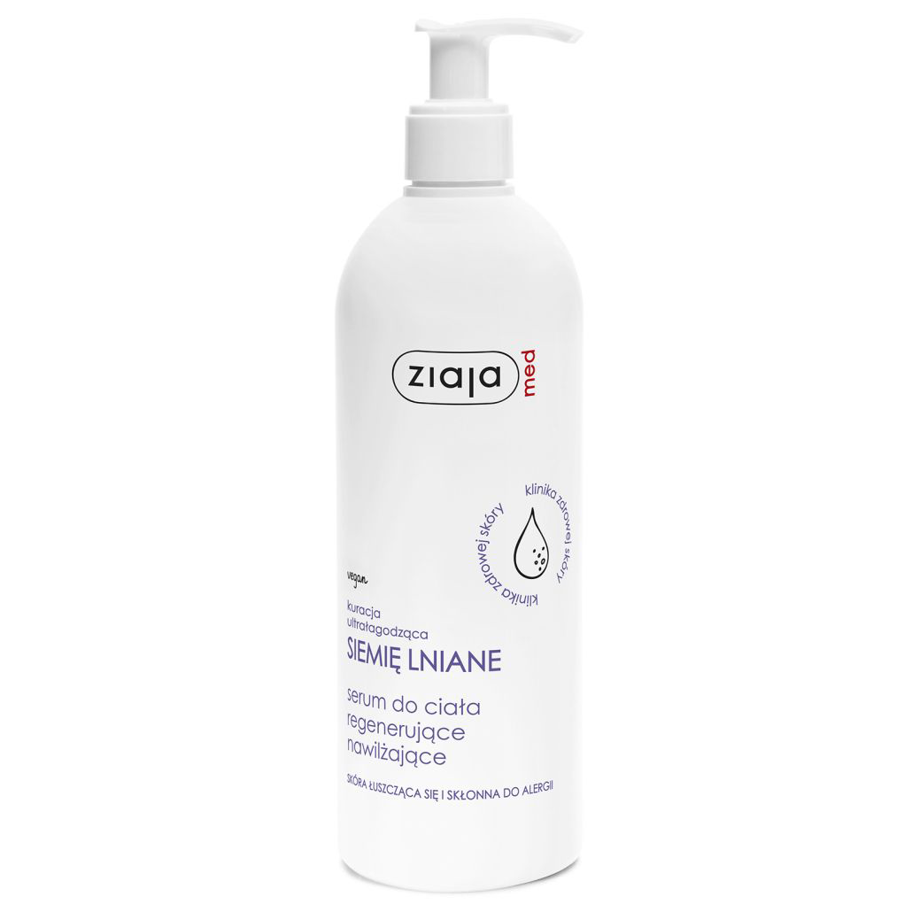 Ziaja med Kuracja Po Zabiegach regenerująco-nawilżające serum do ciała, 400 ml