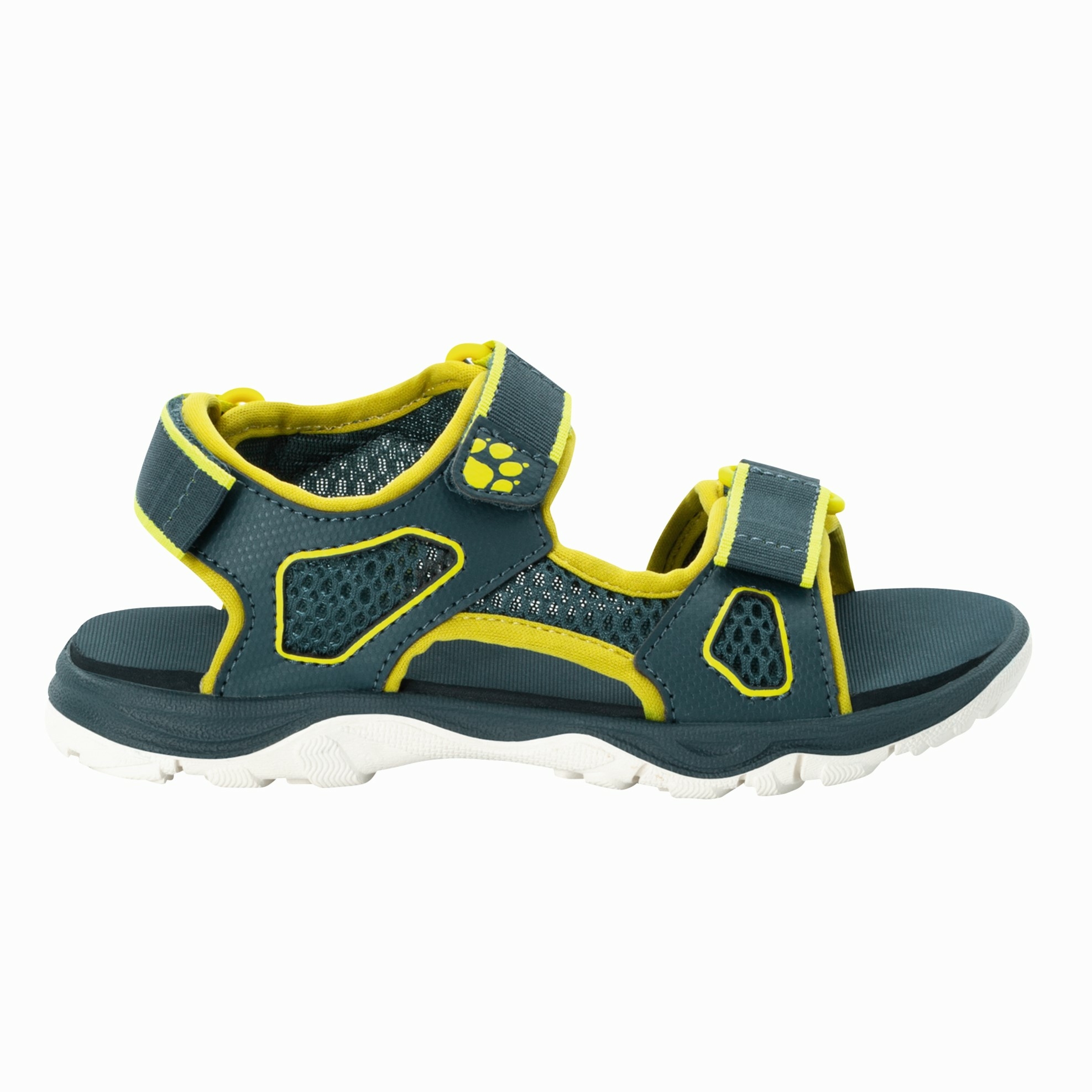 Sandały dziecięce Jack Wolfskin TARACO BEACH SANDAL K green / light green - 28