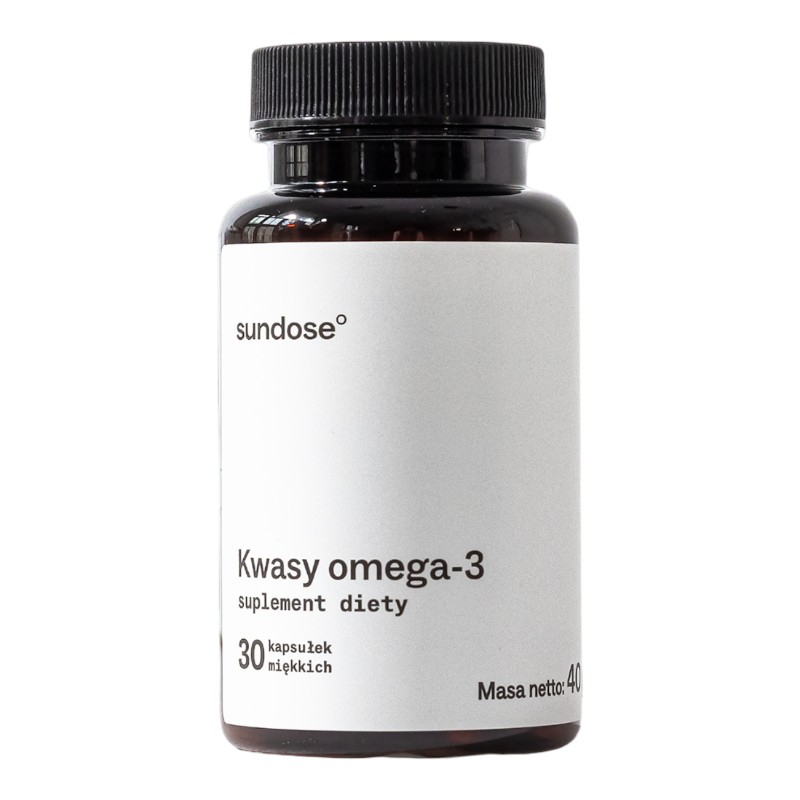 Sundose OMEGA-3 suplement diety, 30 kaps./1 opak.
