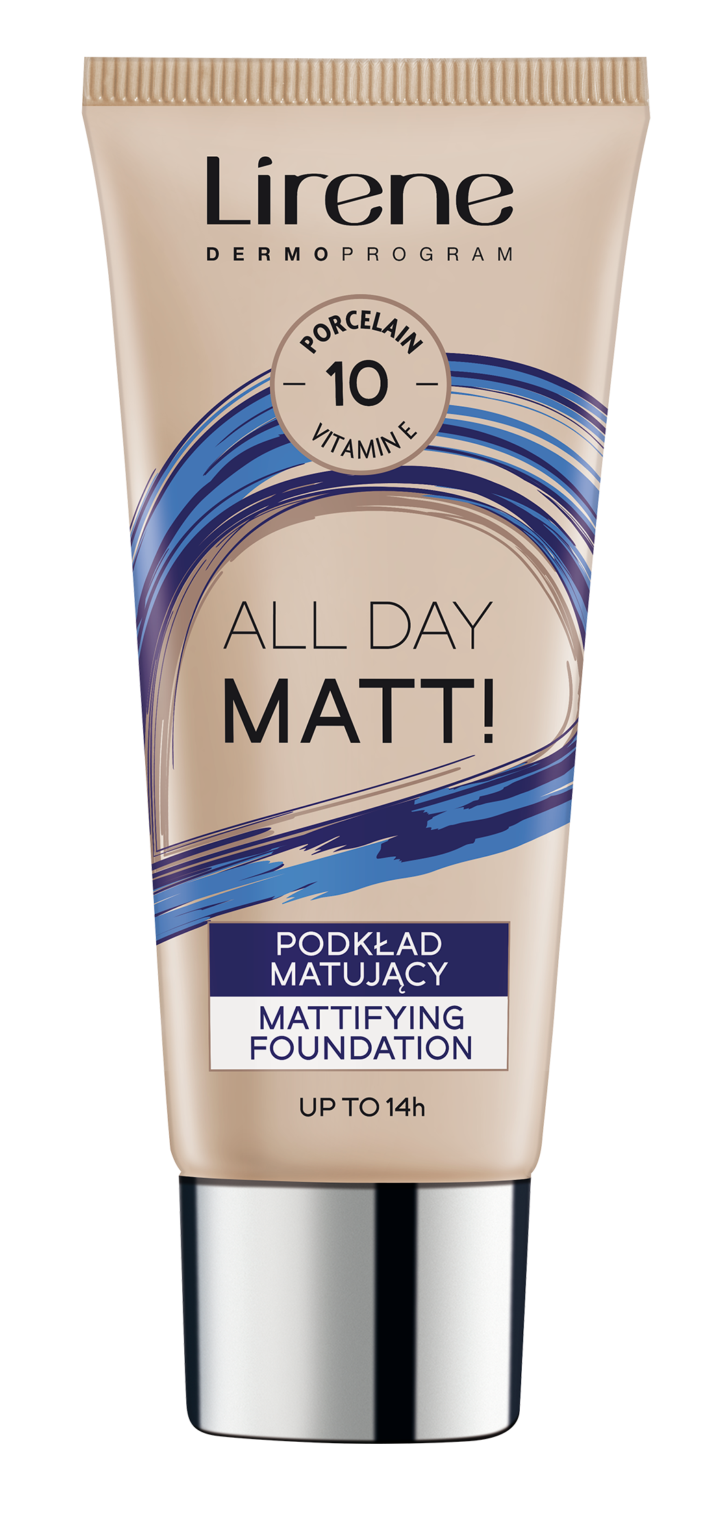 Lirene Dermoprogram matujący podkład do twarzy porcelanowy 10, 30 ml