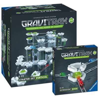 Gra logiczna RAVENSBURGER Gravitrax Pro Zestaw startowy + Gravitrax Pro Mixer