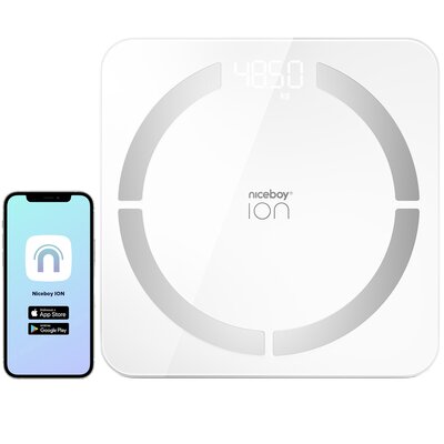 Waga łazienkowa NICEBOY ION SmartScale Biały