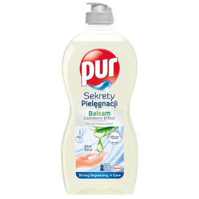 Płyn do mycia naczyń PUR Sekrety Pielęgnacji Aloes 450 ml