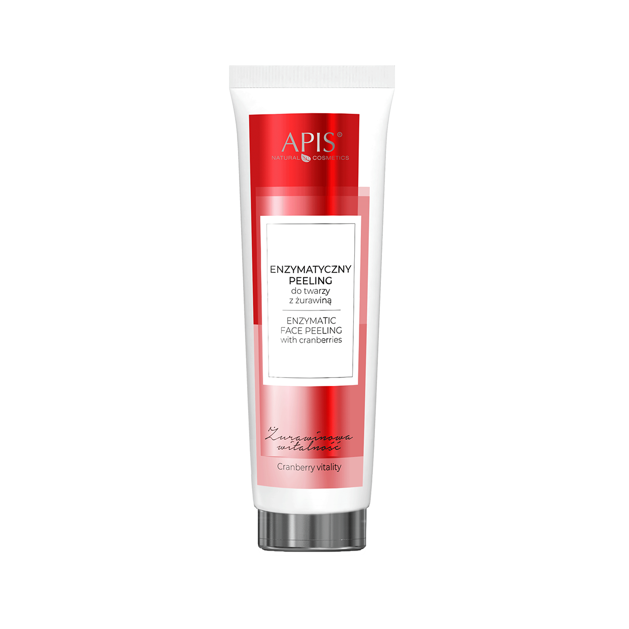 Apis Cranberry Vitality enzymatyczny peeling do twarzy, 100 ml