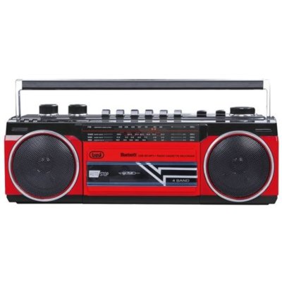Radiomagnetofon TREVI RR501 Bluetooth Czerwony