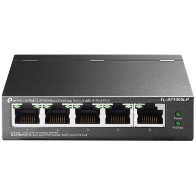Switch TP-LINK TL-SF1005LP Fast Ethernet, 5 portów, Funkcja PoE