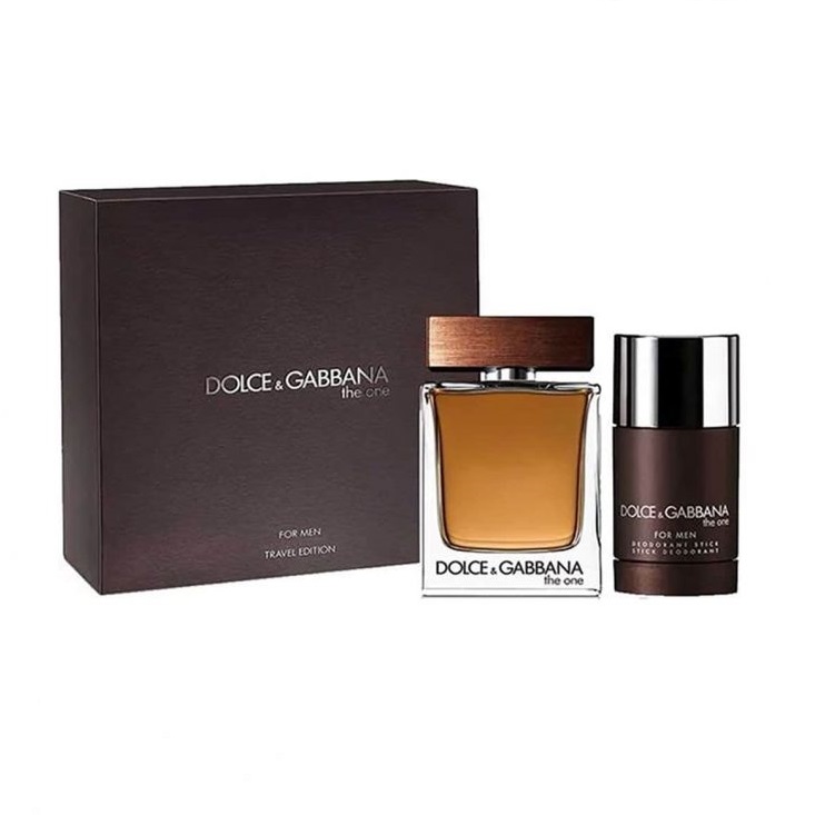 Dolce&Gabbana The One for Men zestaw: woda toaletowa męska, 100 ml + dezodorant męski w sztyftcie, 75 ml