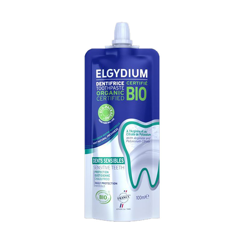 Elgydium Bio pasta do mycia zębów wrażliwych, 100 ml