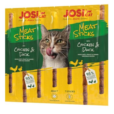 Przysmak dla kota JOSICAT Meat Sticks Kurczak i kaczka 35 g