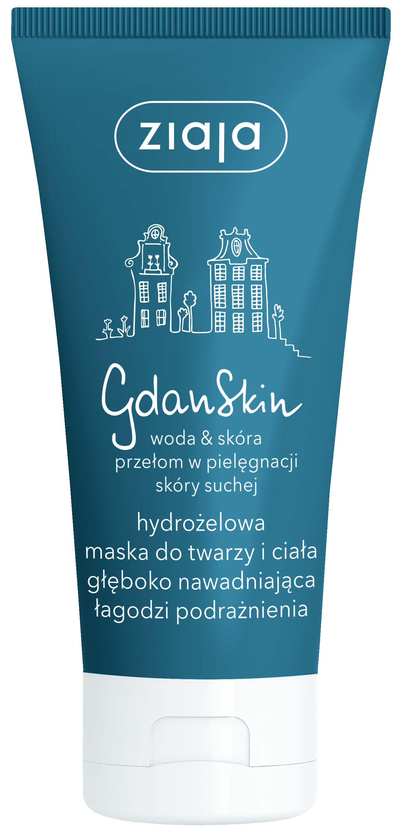 Ziaja GdanSkin, hydrożelowa maska do twarzy i ciała, 50 ml