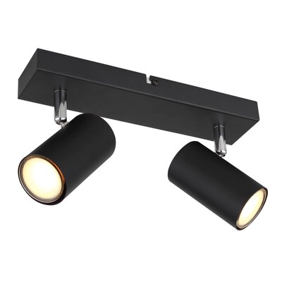 Lampa sufitowa GLOBO Robby 57911-2B Czarny