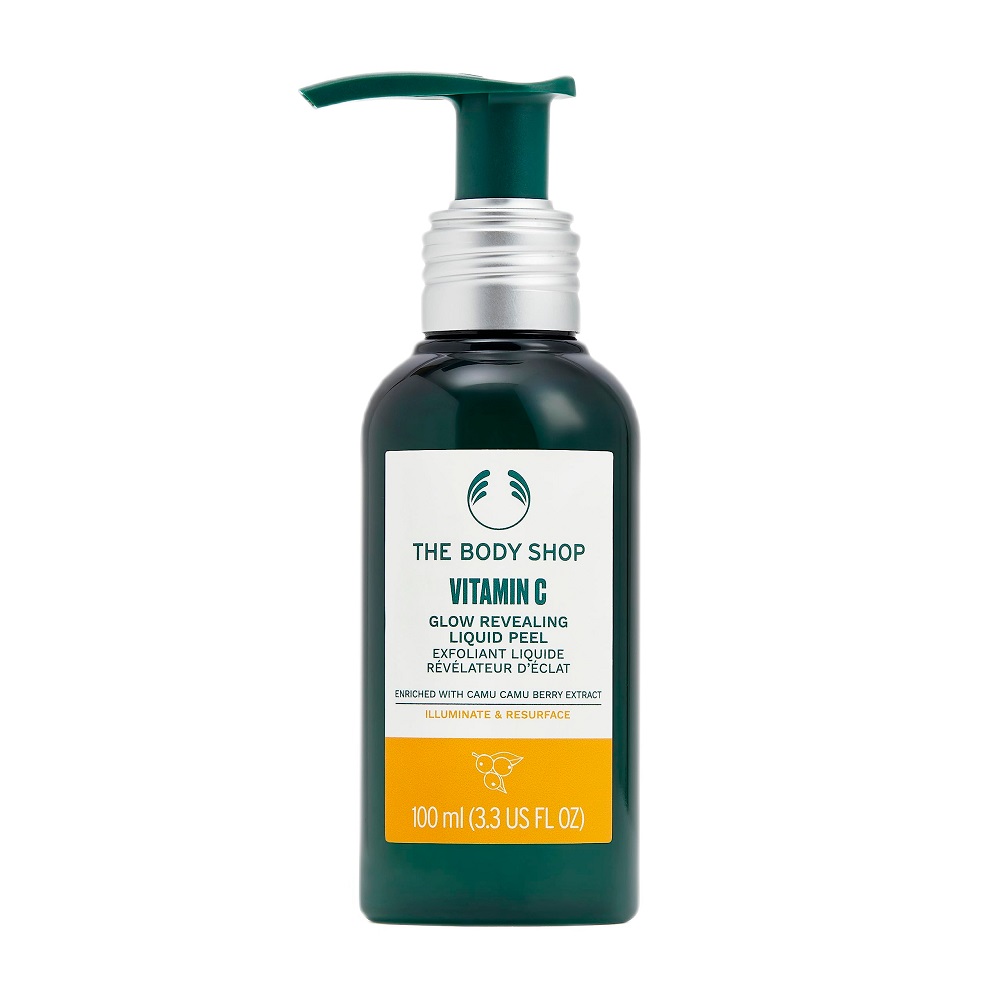The Body Shop Vitamin C wegański rozświetlający peeling w płynie, 100 ml