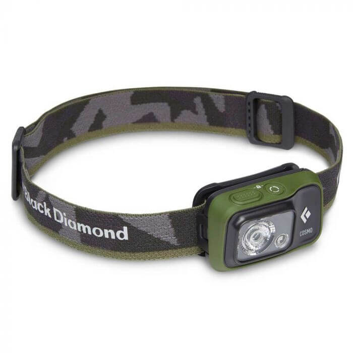 Black Diamond - Latarka czołowa Cosmo 350 lm  Dual Fuel Dark Olive