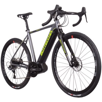 Rower elektryczny BOTTECCHIA BE85 Meark M17 28 cali Szary