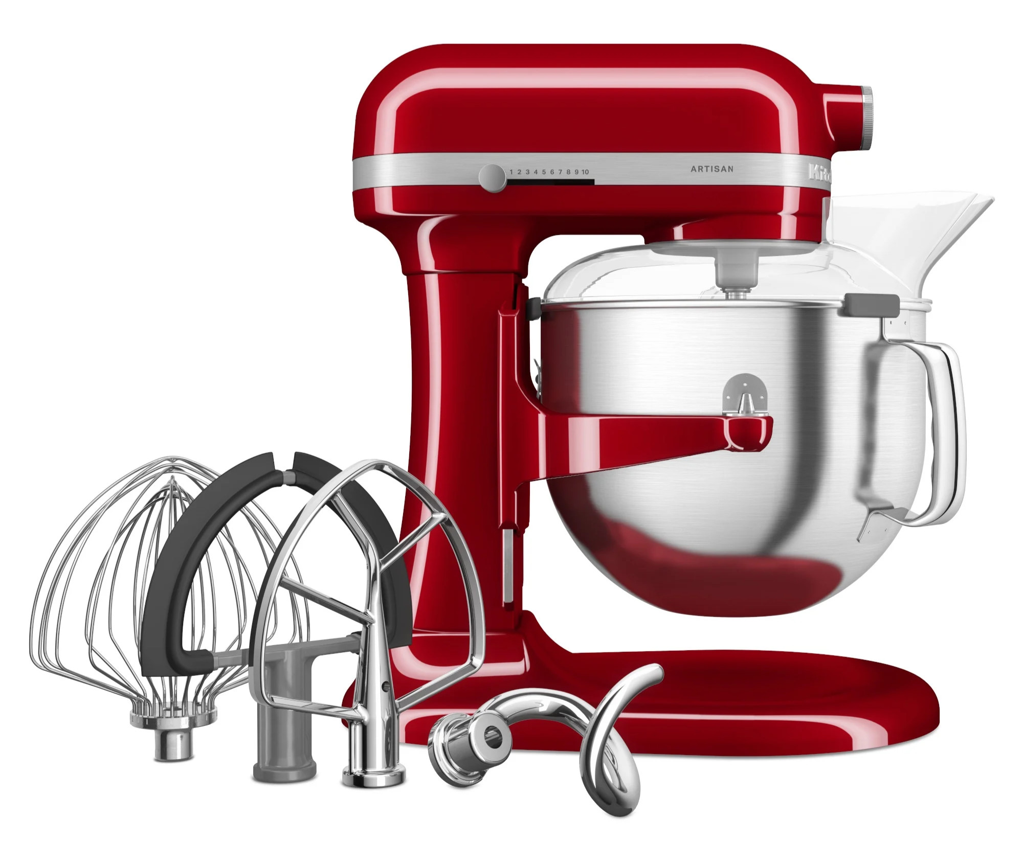 KitchenAid - Mikser Artisan 6,6 L 5KSM70SHX Czerwony