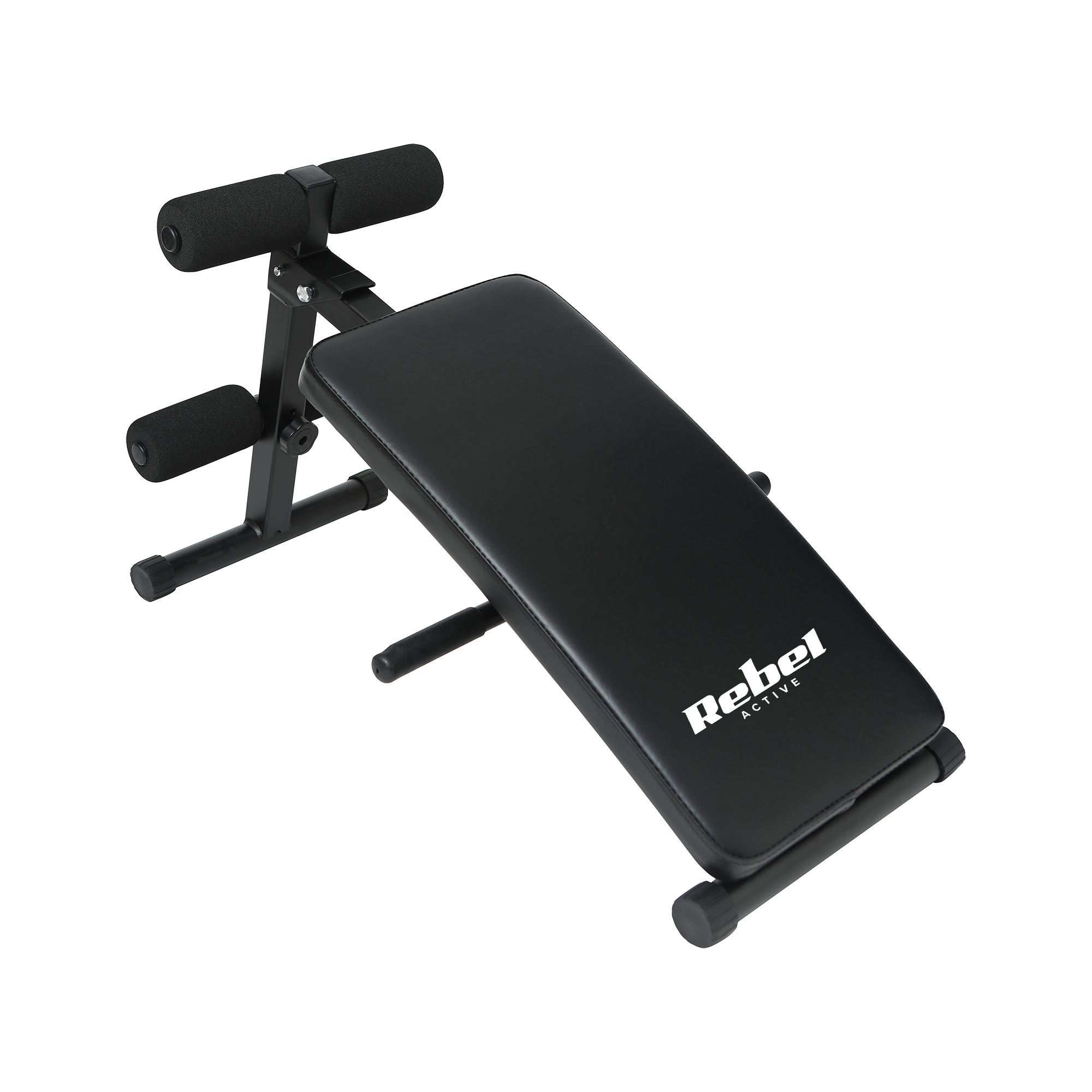 Ławka treningowa skośna do ćwiczenia mięśni brzucha REBEL ACTIVE