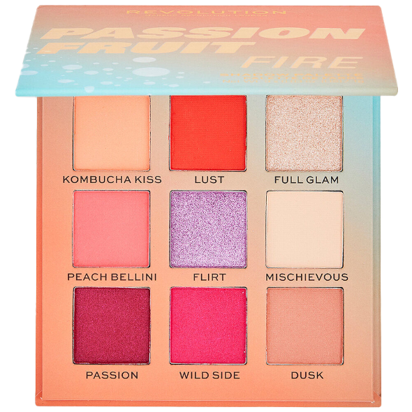 Revolution Makeup Passion Fruit Fire paleta cieni do powiek, 1 g